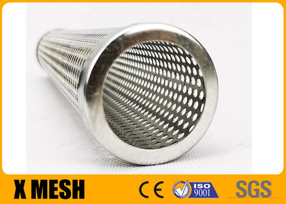 2.5mm Geperforeerd Metaal Mesh Filter 201 Roestvrij staal 304 316 met Handvat