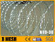 BTO 30 type Concertina Razor Wire met 0,5 mm dikte 450 mm spoeldiameter voor de gevangenis