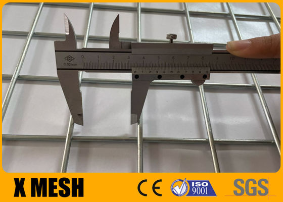 200 X 200mm Mesh Size Stainless Steel Welded-Comités 6mm Draaddiameter 316 Rang