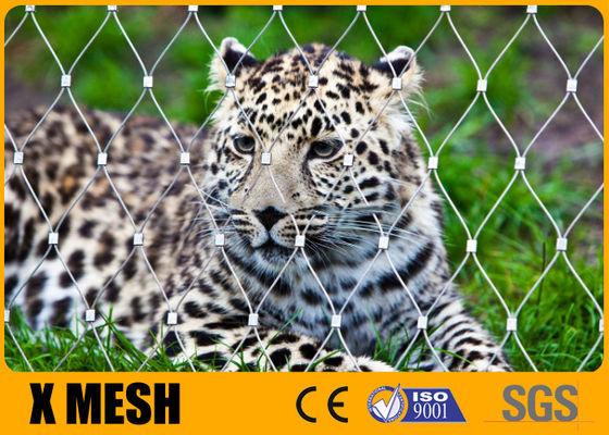 7X19 de Draad Mesh For Animal Enclosures Rustproof van de typess316l Dierentuin