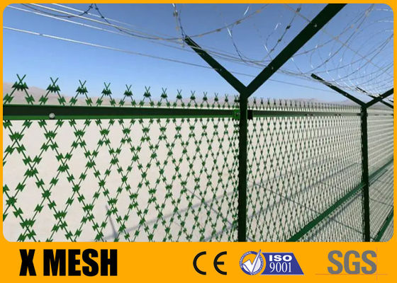 ASTM-Norm bto-22 Gelaste Scheermesdraad Mesh Is Used In Airports en itaire Basissen