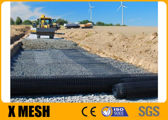TGSG20 20 pp Tweeassige Geogrid ASTM D4595 Geogrid Mesh For Roads