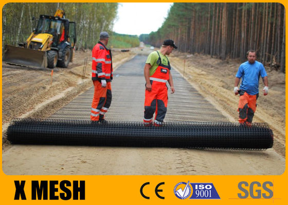4x10m Zwart Plastic Mesh Netting Roll ASTM D7737 voor Gemeentelijk Project