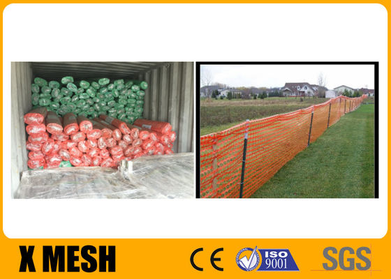 1.625 duim X 4 Duim die Plastic Mesh  Fence Netting 3.5lbs openen