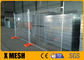 Heet Ondergedompeld Gegalvaniseerd Metaal Mesh Fencing Site Security 2.4x2.1m Grootte als Norm 4687