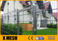 Tuinpvc galvaniseerde Anti beklimt Mesh Fence Panel 200mmx50mm Gat het Openen