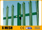 Groene Poeder Met een laag bedekte Palissadeomheining Panels Pale Thickness 3mm voor Thermische Elektrische centrale