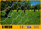 1.2m Breedte 2 Duim het Geweven van de Koperdraad van Mesh Fence Hexagonal Commercial Agricultural Gebruiks