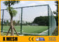 6m Hoogtevoetbal Filed Omheining van de de Kettingsverbinding van Mesh Fencing van de Kettingsverbinding de pvc Met een laag bedekte