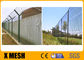 Hoge Veiligheid 50mmx150mm de Spoorweggebieden van Metaalmesh fencing black color for