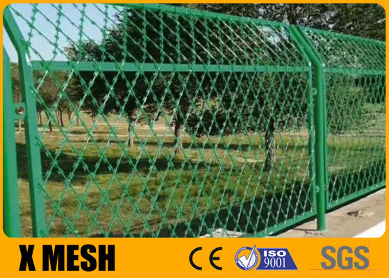 ASTM-Norm bto-22 Gelaste Scheermesdraad Mesh Is Used In Airports en itaire Basissen