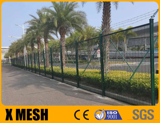 Anti-Climb hek 358 Anti-cut draad mesh panel Clear View Type met 2m breedte voor de weg te beschermen