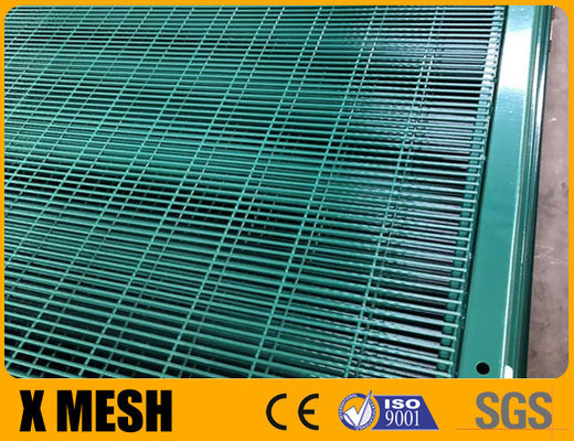 Groen poeder bekleed anti klimmes heining hoge beveiliging 358 anti-cut gevangenis mesh voor industriële