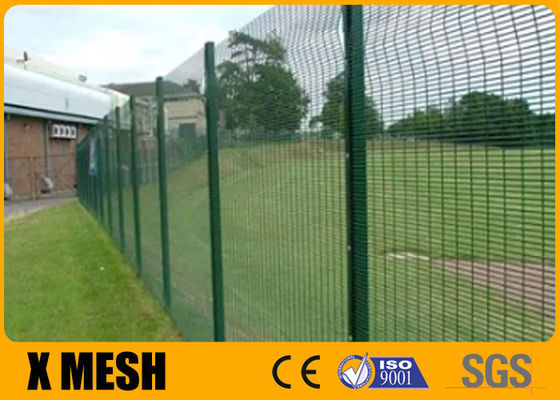 De veiligheid Anti beklimt Mesh Fence 2m X 4m Mesh Size Clear View For-Luchthaven